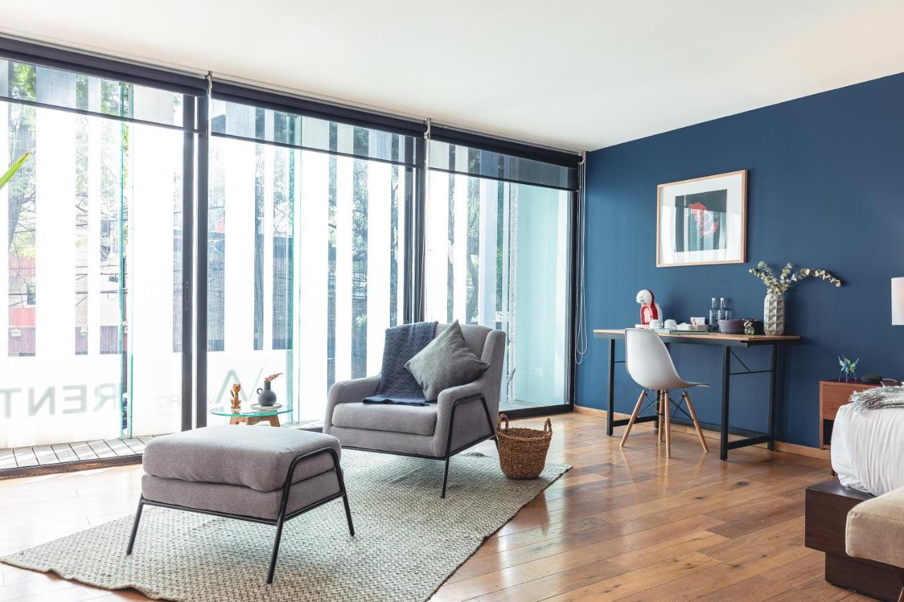 Casai Bright Designer Studio With Balcony In Polanco Mexico Extérieur photo